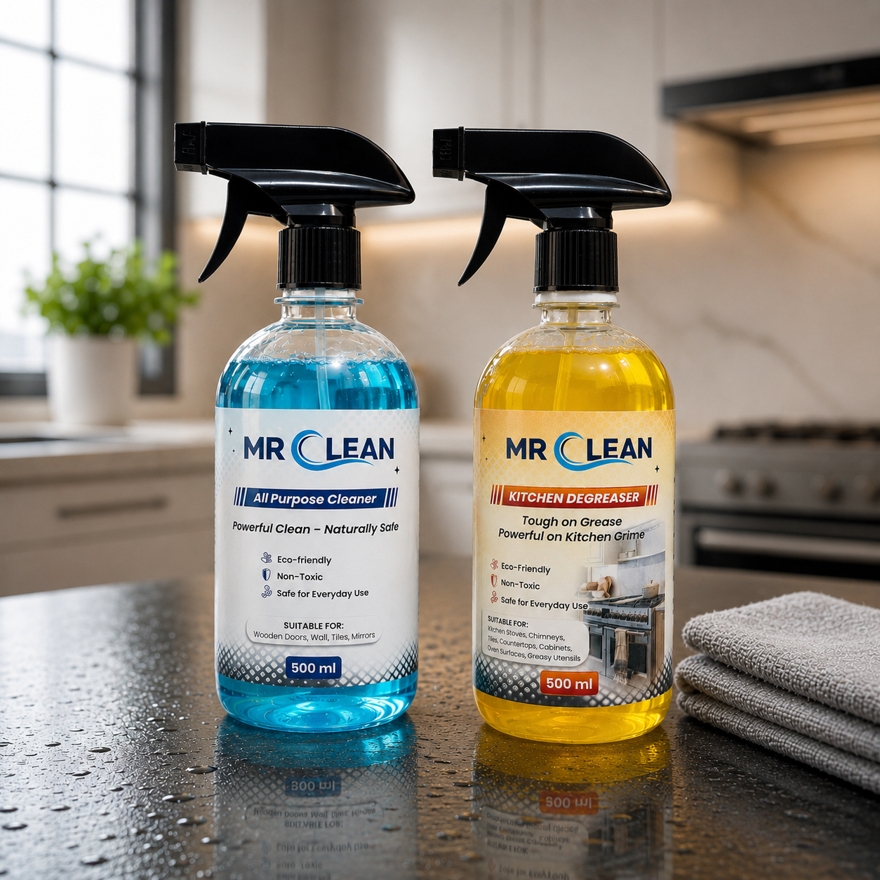 All Purpose Cleaner + Kitchen Degreaser